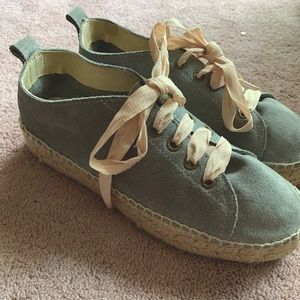 Manebi Espadrilles Leather Sneakers
